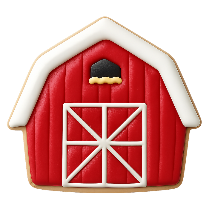 Mini Barn Cookie Cutter 1.75 in M211