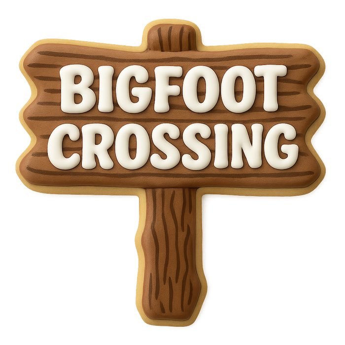 Wooden Sign Cookie Cutter 4.25 in B1168