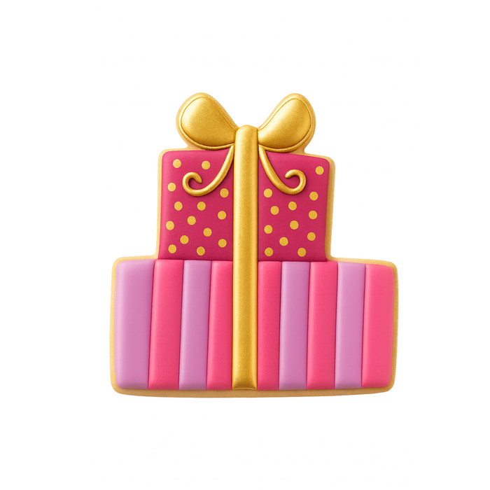 Stacked Gift Boxes Cookie Cutter 3.75 in B1173