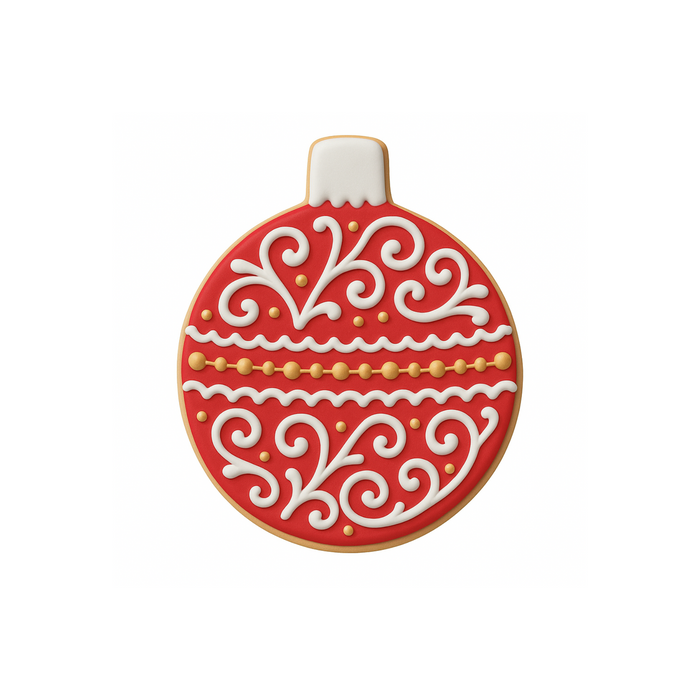 Ornament Bobber Cookie Cutter 3 in B1182