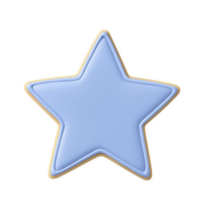 Star Cookie Cutter 5.5 in B1216