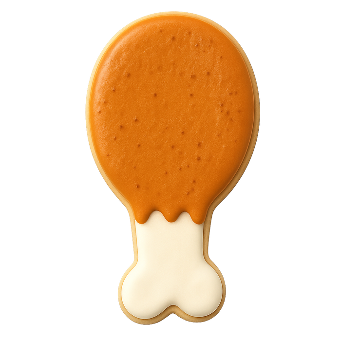 Turkey Leg Cookie Cutter 3.75 in B1264