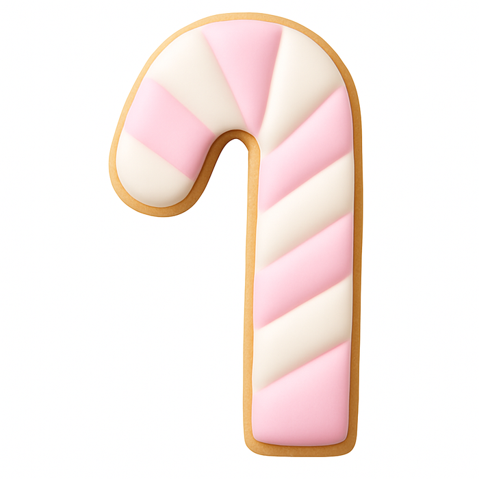 Candy Cane Cookie Cutter 3.5 in B936F