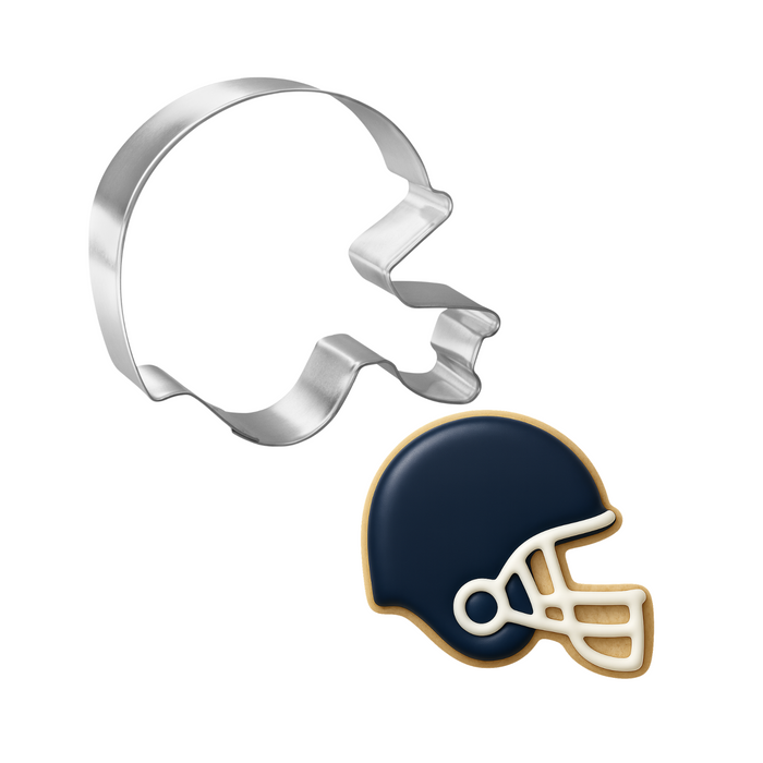 Football Helmet Cookie Cutter 4 in B1286