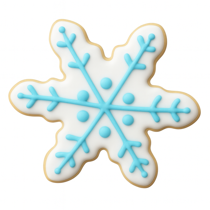 Snowflake Cookie Cutter 3 in B1340