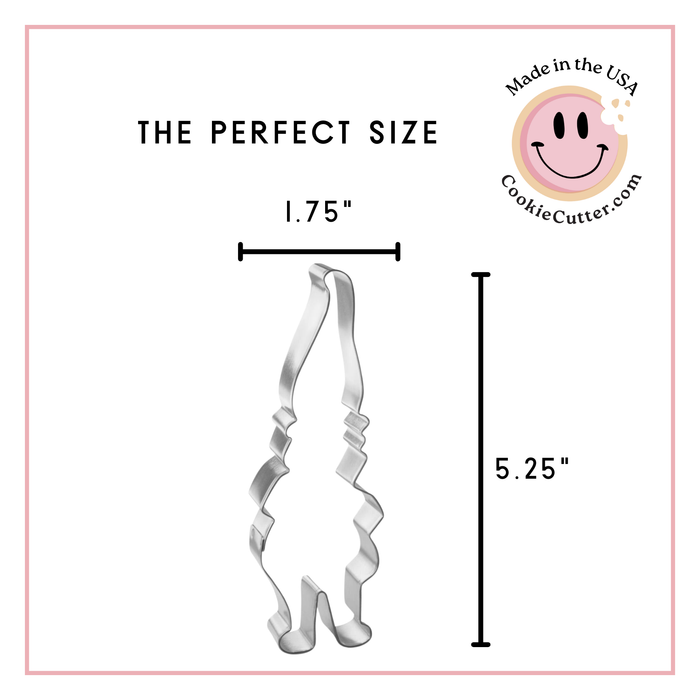 Gnome Elf Cookie Cutter 5.25 in B1368