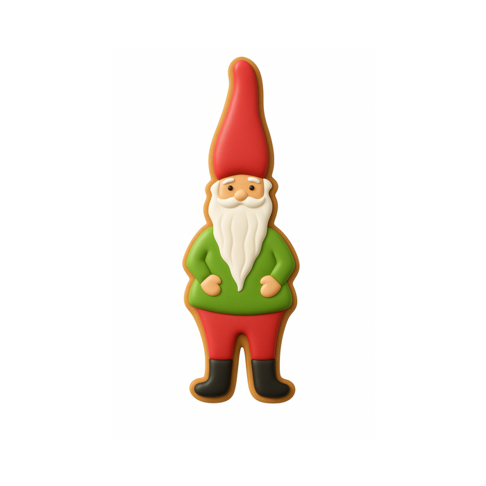 Gnome Elf Cookie Cutter 5.25 in B1368