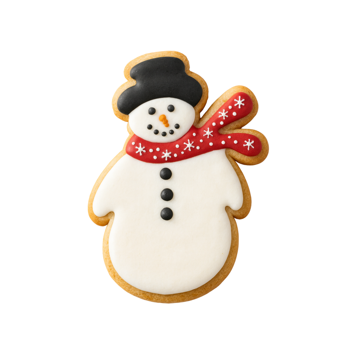 Snowman With Scarf Cookie Cutter 4.25 in B1380