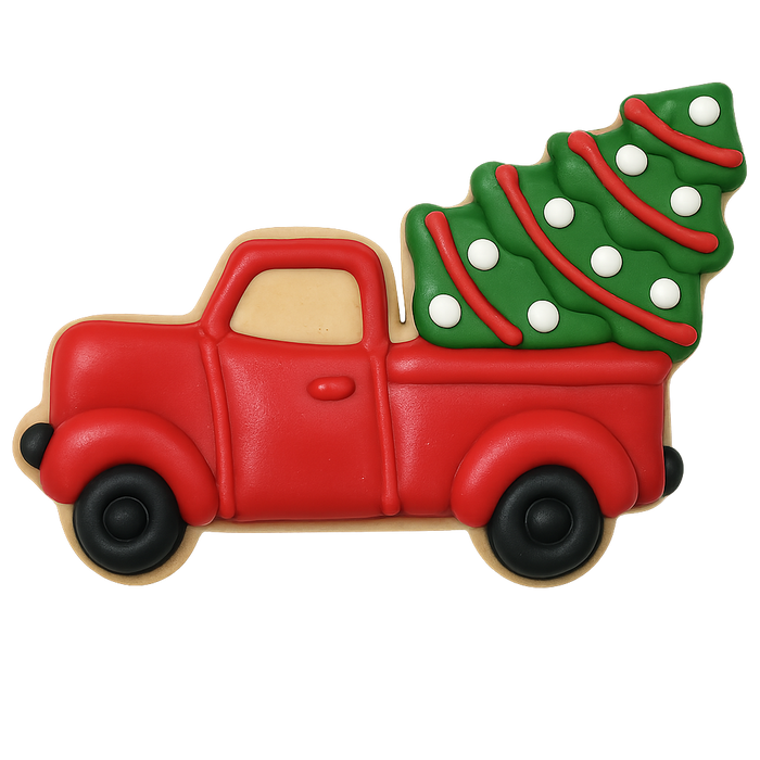 Truck with Tree Cookie Cutter 5 in B1388