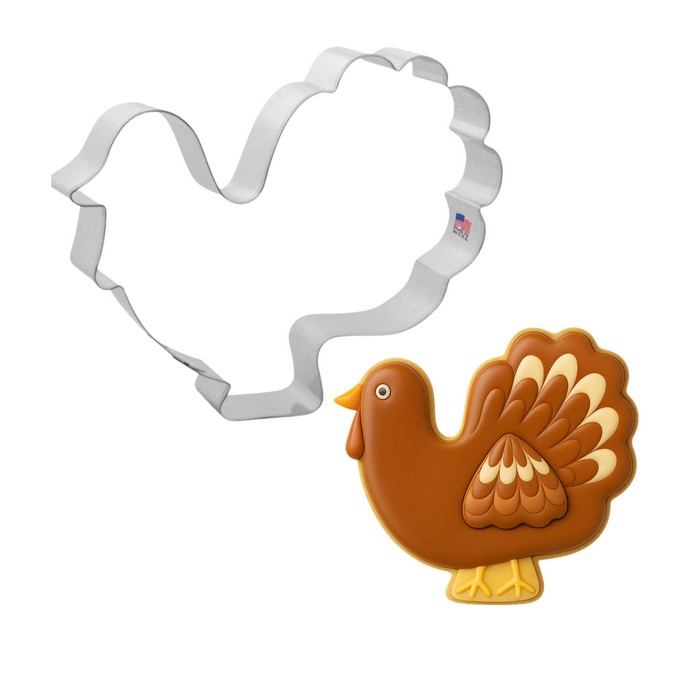Turkey Cookie Cutter 5.75 in B1423
