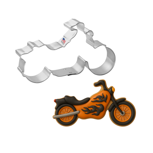 motorcycle cookie cutter