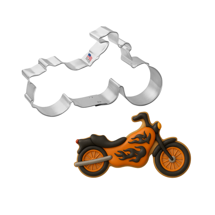 motorcycle cookie cutter