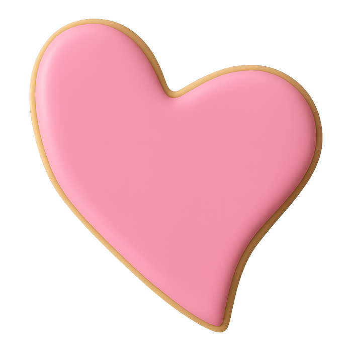 Love Heart Cookie Cutter 3 in B1461