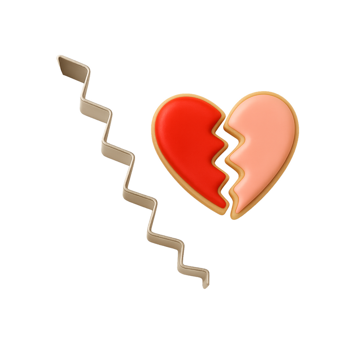 Zig Zag Cookie Cutter 5.5 in B1523