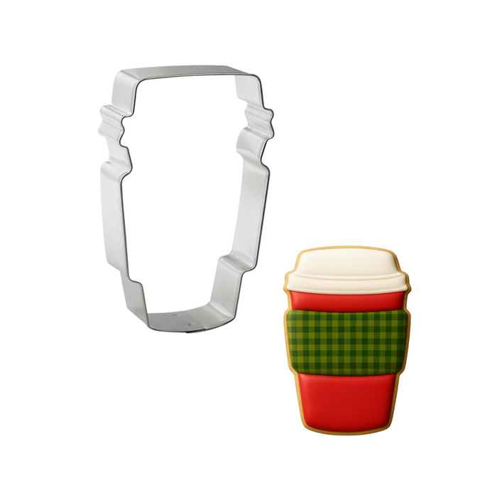 Winter Sweater Latte Cap Cookie Cutter 3 Pc Set HS0461