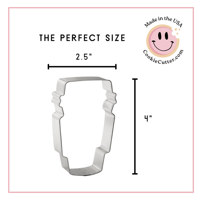 Latte Cup Cookie Cutter 4 in B1537