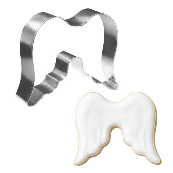 Angel Wings Cookie Cutter 4 in B1566