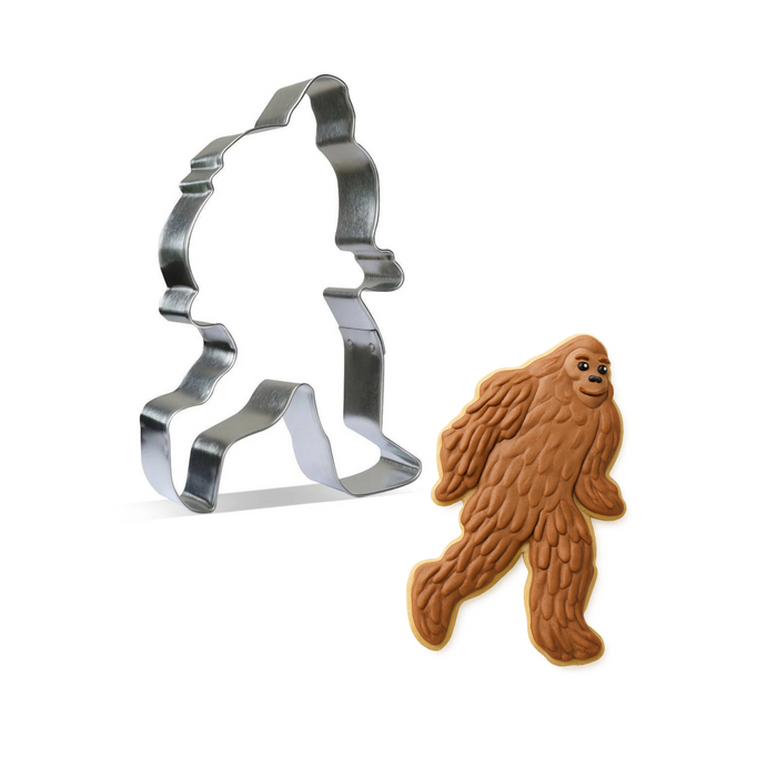 forest camping cookie tools, outdoor themed cookie cutter, wilderness cryptid cookie accessory
