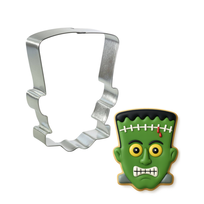 Monster Head Cookie Cutter 3.75 in B1581