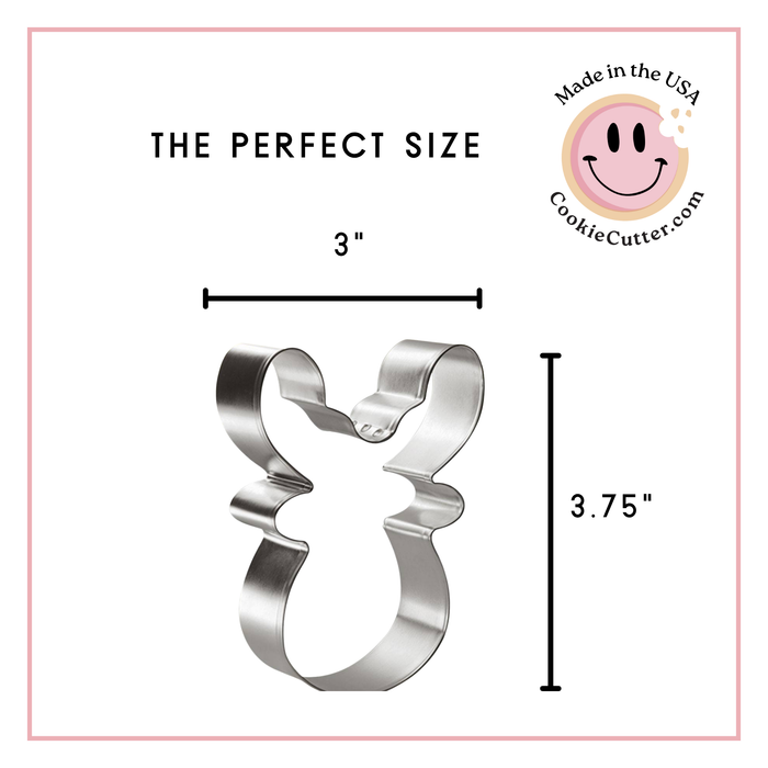 Reindeer Face Cookie Cutter 3.75 in B1582