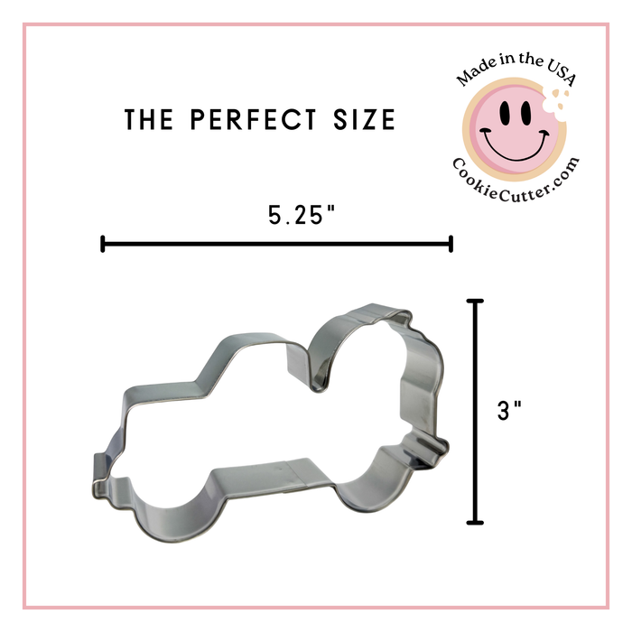 Truck With Pumpkin Cookie Cutter 5 in B1584