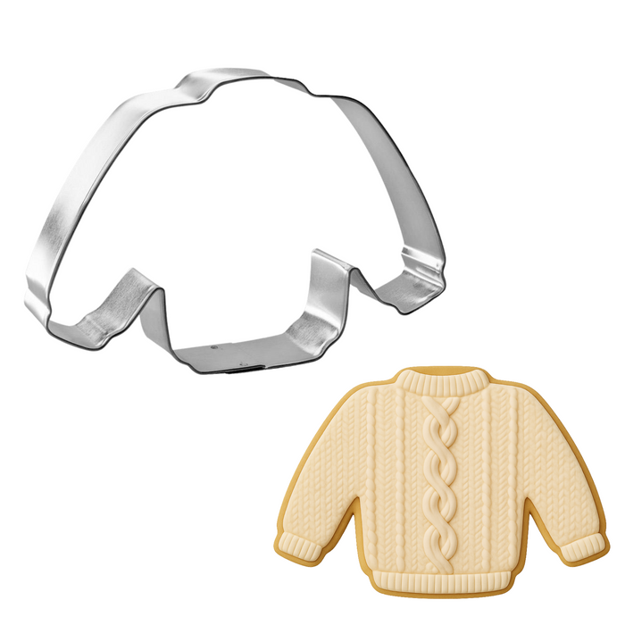 Winter Sweater Latte Cap Cookie Cutter 3 Pc Set HS0461