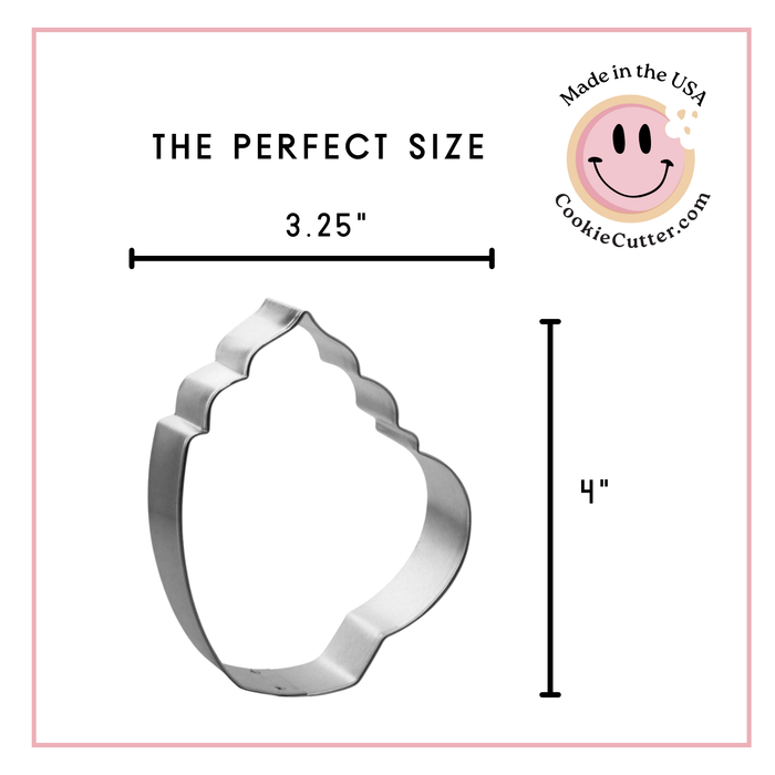 Coffee Mug Cookie Cutter 4 in B1607