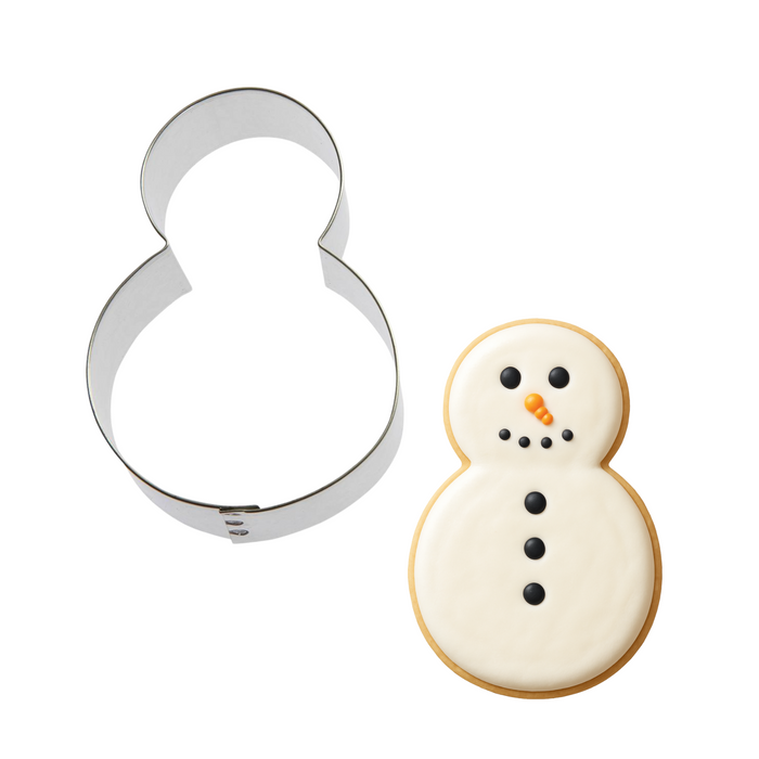 Snowman or Monster Eyes Cookie Cutter 4 in B1622
