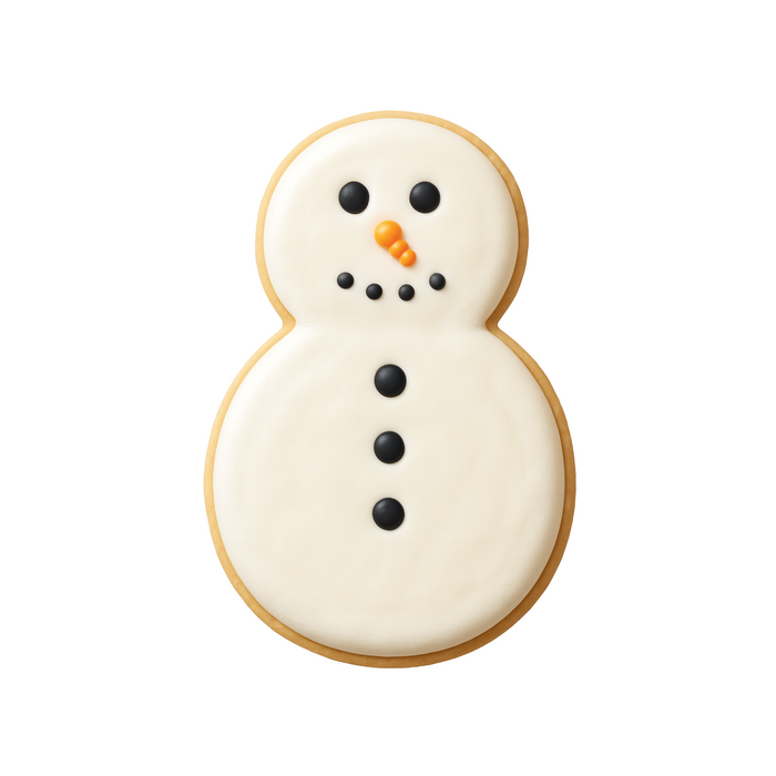 Snowman or Monster Eyes Cookie Cutter 4 in B1622