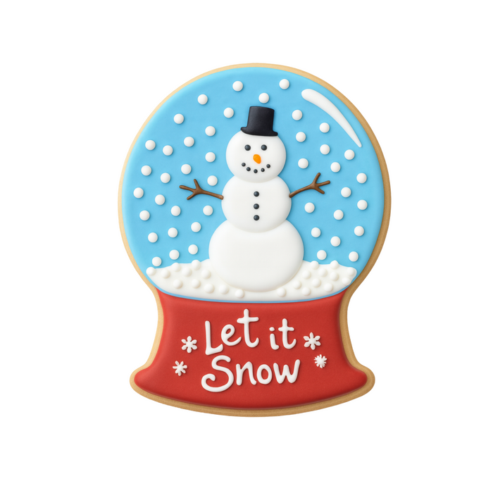 Snowglobe - Gum Ball Machine - Ferris Wheel - PYO - Cookie Cutter 4.75 in B1630