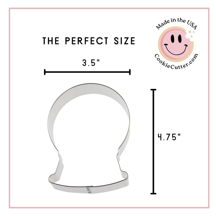 Snowglobe - Gum Ball Machine - Ferris Wheel - PYO - Cookie Cutter 4.75 in B1630