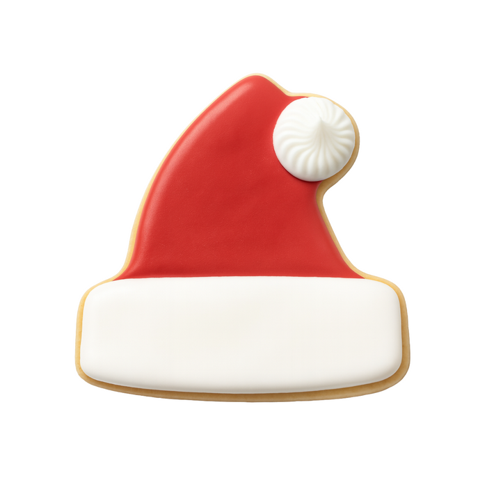 Santa Hat Stocking Cap Cookie Cutter 3.5 in B1632
