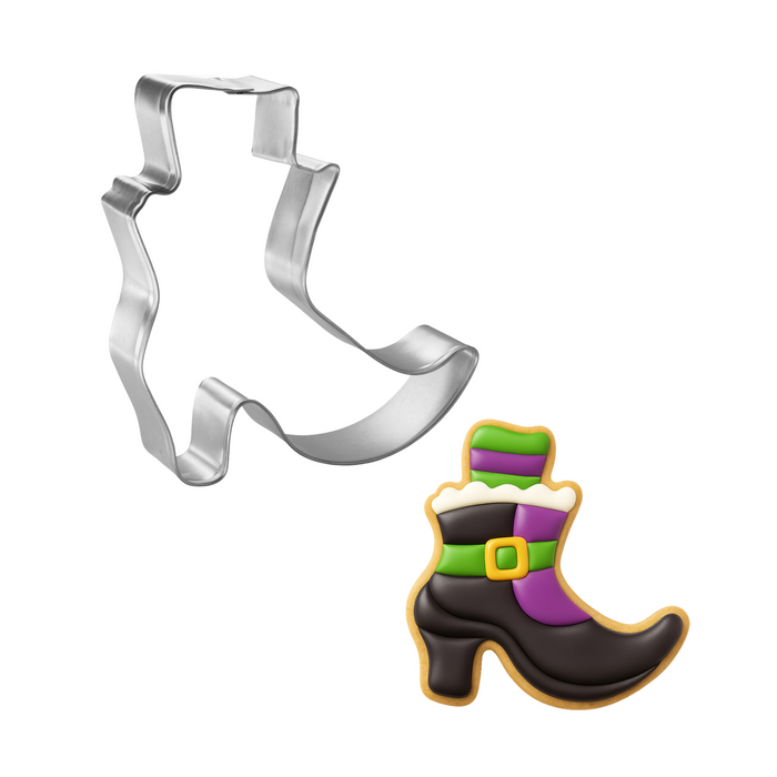 Witch Shoe Cookie Cutter 3.75 in B1635