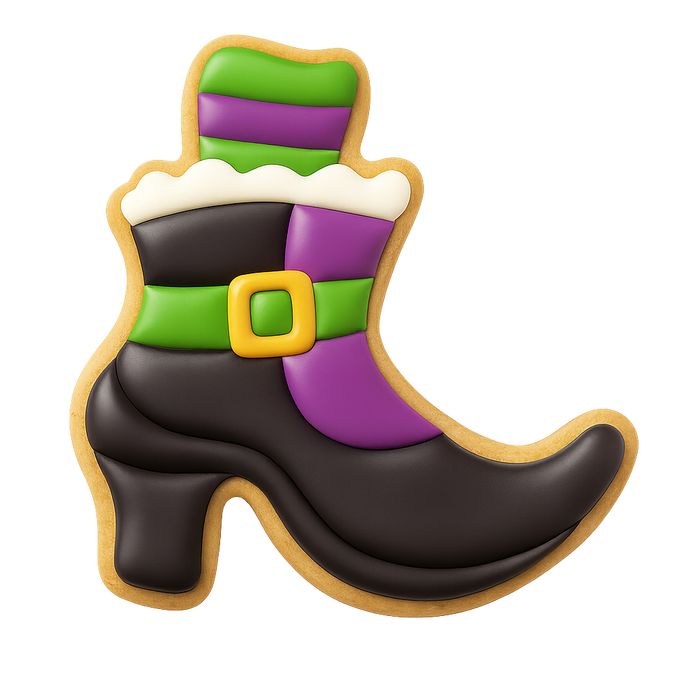 Witch Shoe Cookie Cutter 3.75 in B1635