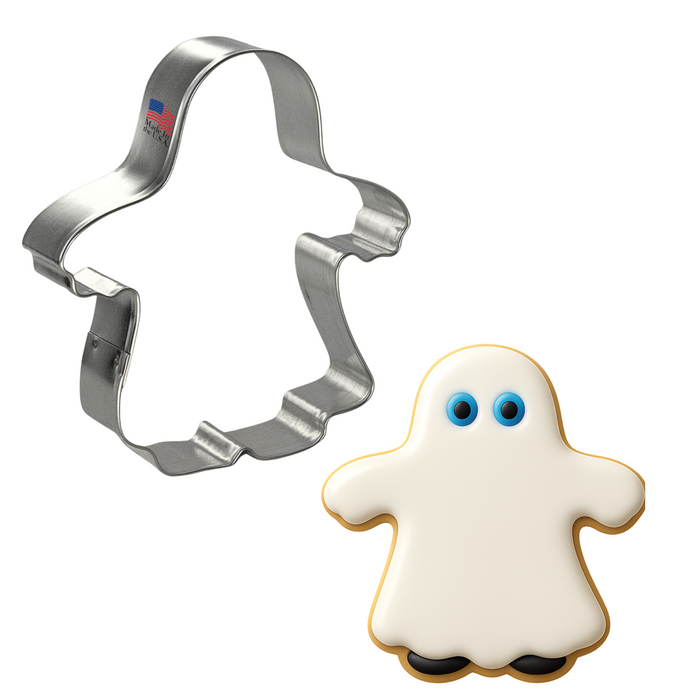 Ghost Trick-or-Treater Cookie Cutter 4.25 in B1636