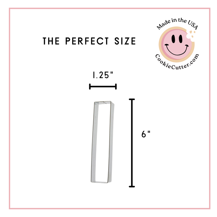 Ruler Cookie Cutter 6 in B1642