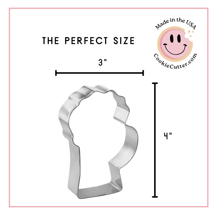 Beer Mug Cookie Cutter 4 in B1653