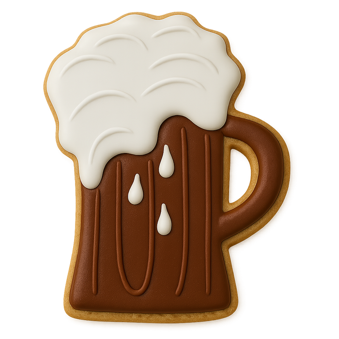 Father’s Day cookie cutter, Oktoberfest baking accessory