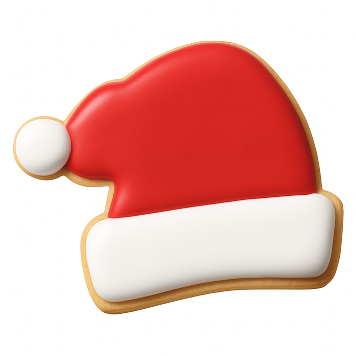 Santa Hat Cookie Cutter 6.25 in B1714