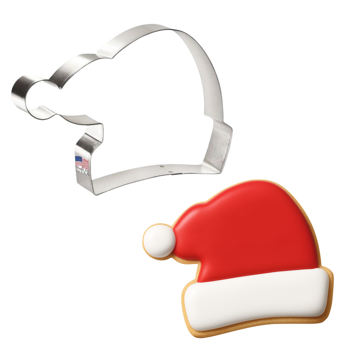 Santa Hat Cookie Cutter 6.25 in B1714