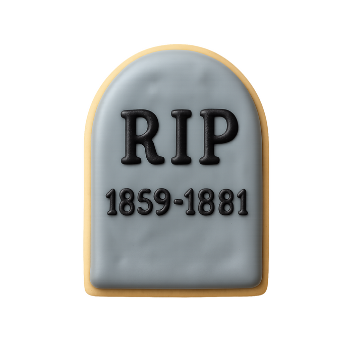 Tombstone Cookie Cutter 3.5 in B1733