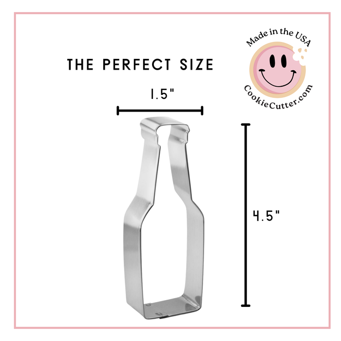 Bottle Cookie Cutter 4.5 in B1736