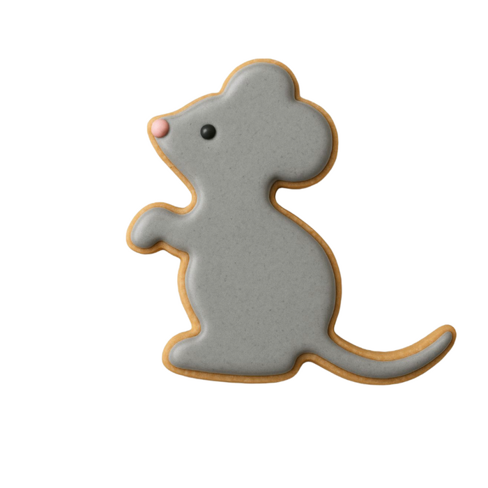 Mouse Cookie Cutter 3 in B1801