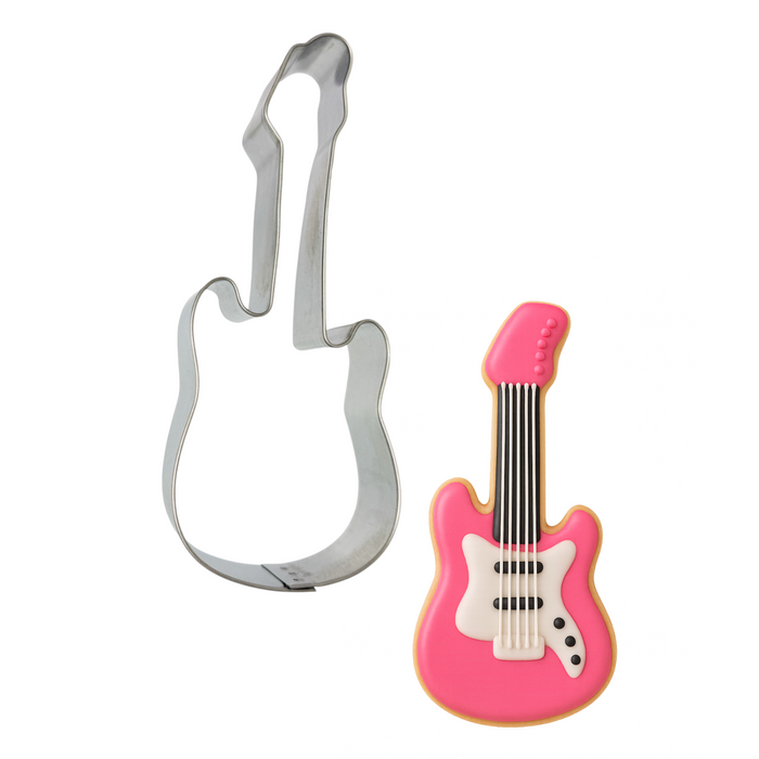 Electric Guitar Cookie Cutter 5 in B2016