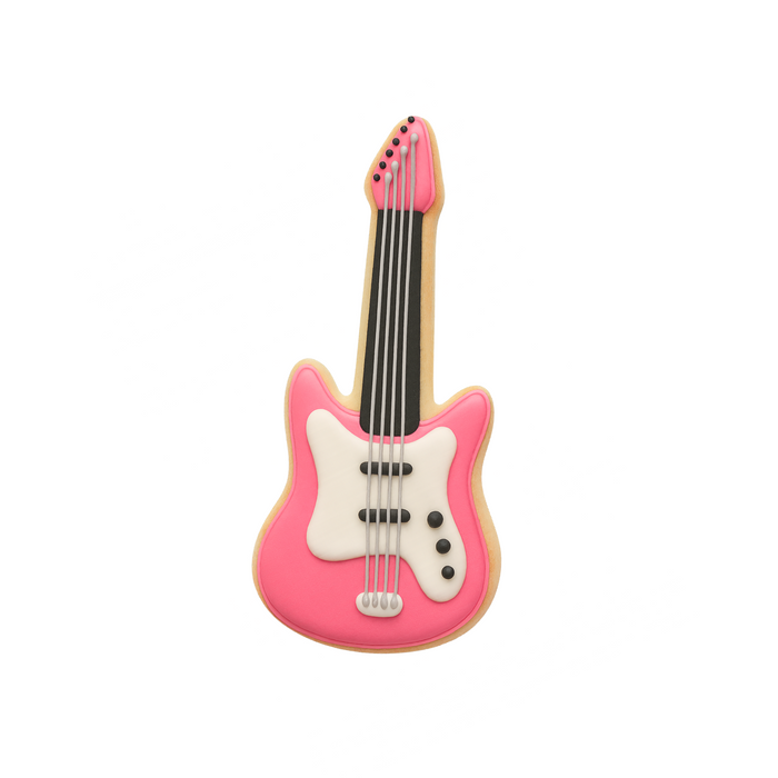 Electric Guitar Cookie Cutter 5 in B2016