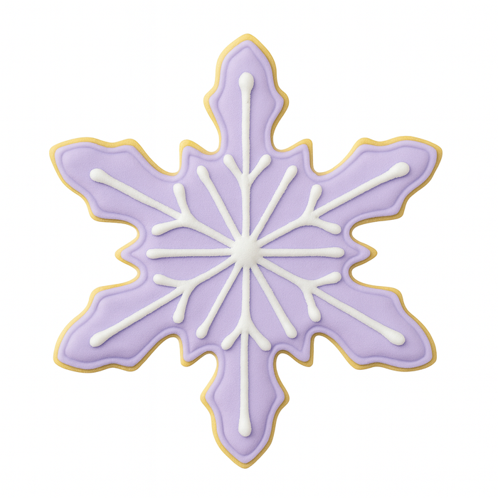 Fancy Snowflake Cookie Cutter 5 in B2029
