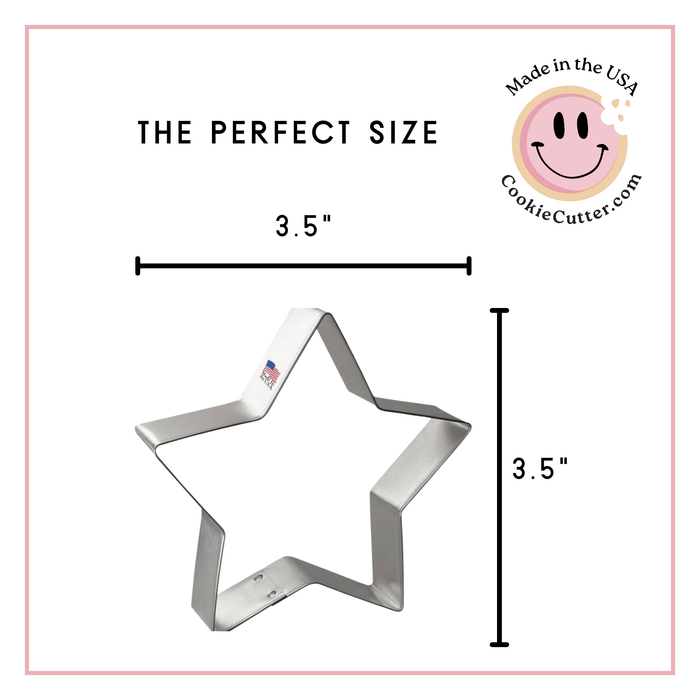 Star Cookie Cutter 3.5 in B740