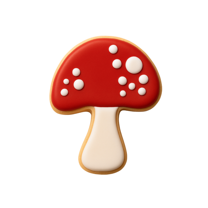 Mushroom Cookie Cutter 3.25 in B915