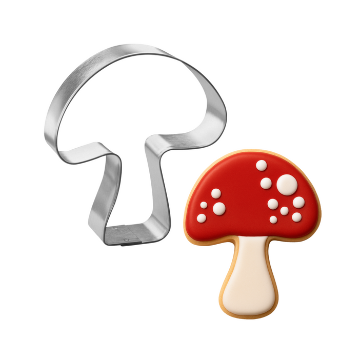 mushroom cookie cutter