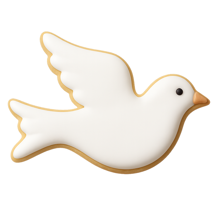 Mini Dove Flying Cookie Cutter 1.5 In. M151